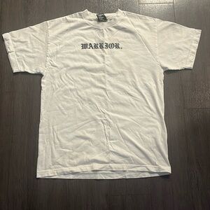 Championship Warriors white and black tee
